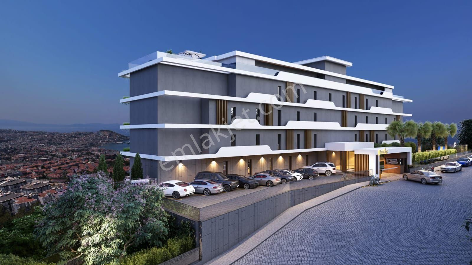 Kuşadası Ege Mahallesinde Satılık 1+1 2+1 Deniz Manzaralı Daireler - Görsel 10