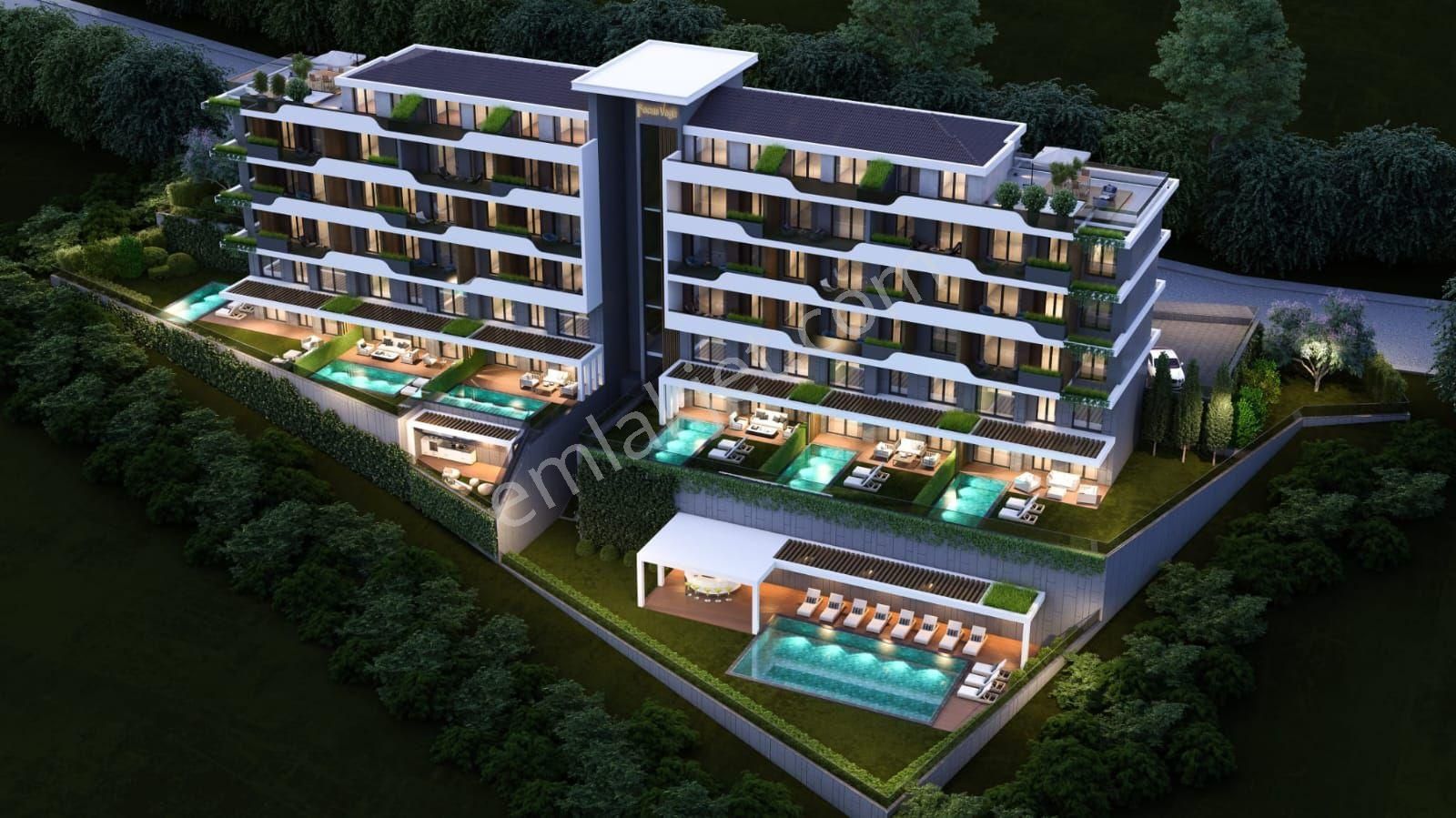 Kuşadası Ege Mahallesinde Satılık 1+1 2+1 Deniz Manzaralı Daireler