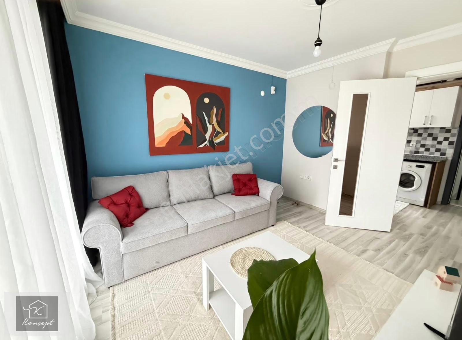 Konsept'den Üni. Yakını-eşyalı-d.gazlı-kapalı Mutfak 2+0 Daire