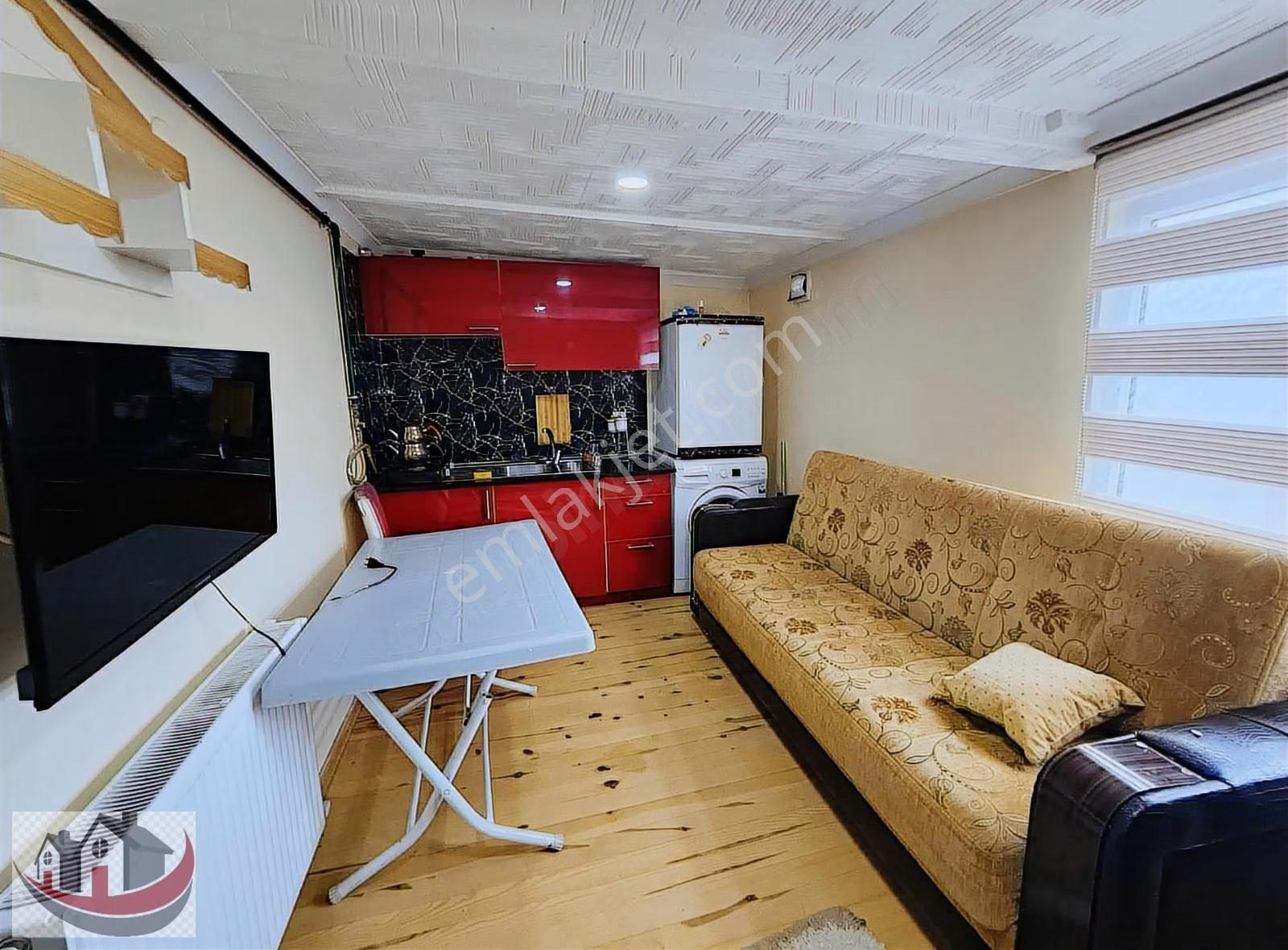 Güneyden Metroya 13 Dakika Eşyalı 1+0.27m2 Stüdyo Daire