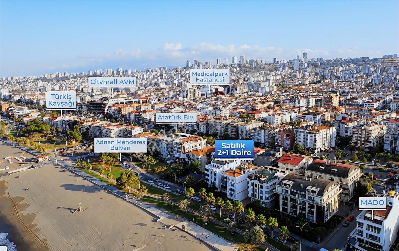 Sahile Sıfır Panonamik Deniz Manzaralı Satılık 2+1 Daire - Görsel 8