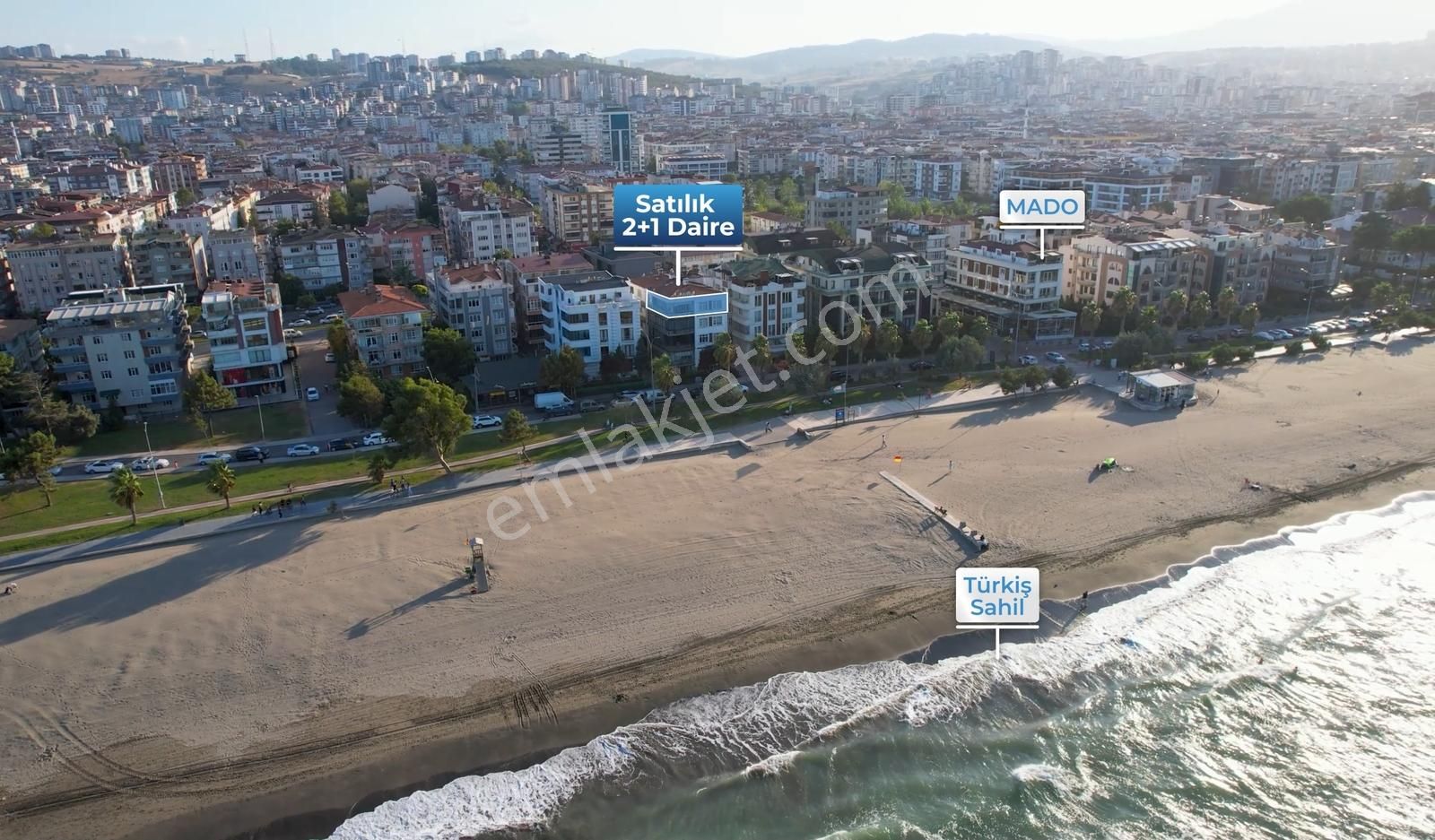 Sahile Sıfır Panonamik Deniz Manzaralı Satılık 2+1 Daire - Görsel 20