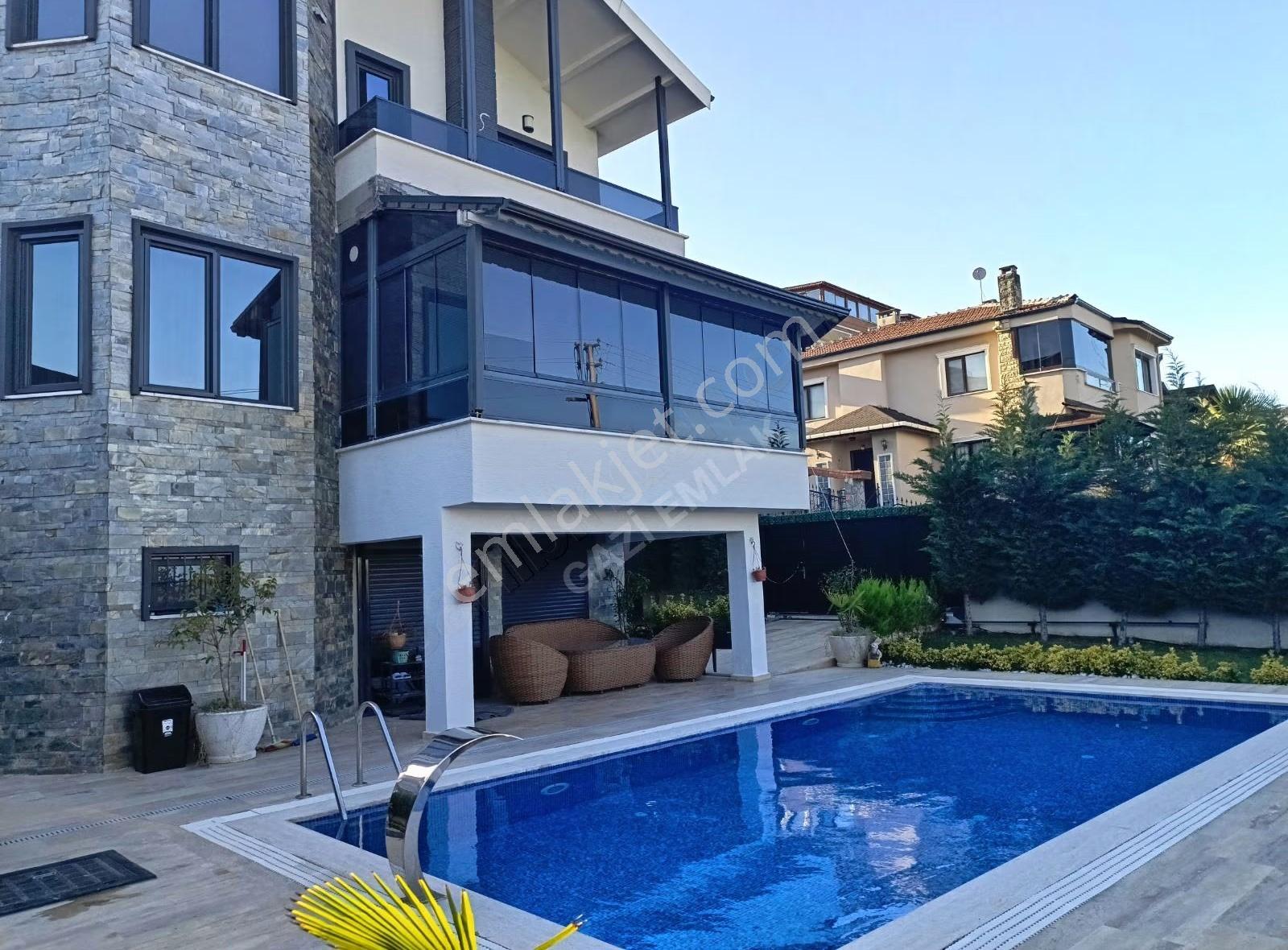 ""gazi Emlak""avm Üstü Havuzlu-deniz Manz Müst Villa 437 M Arsa