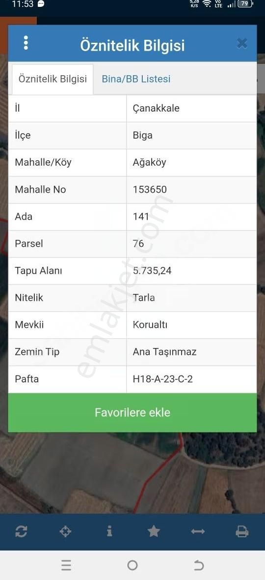 ""gazi Emlak""ağaköy Çıkışında 5.735 M2 Yol Üstü Tarla - Görsel 3