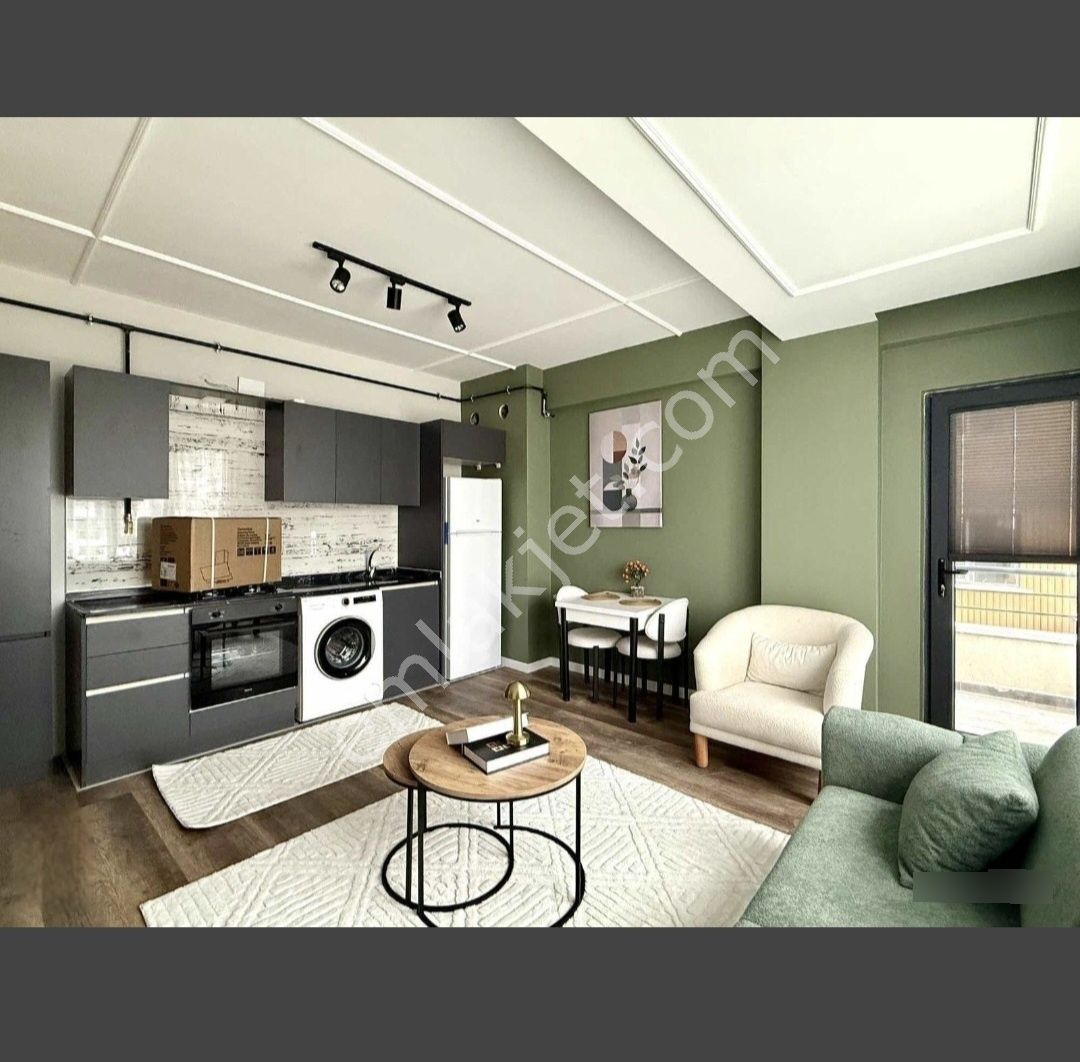 Müthiş Konumda Eşyalı 1+1 Sıfır Daire