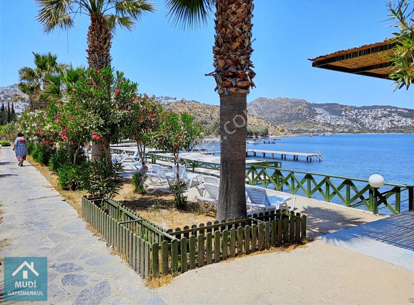 Bodrum Bankev Sitesi Kiralık Deniz Manzaralı Alt Kat Dubleks - Görsel 10