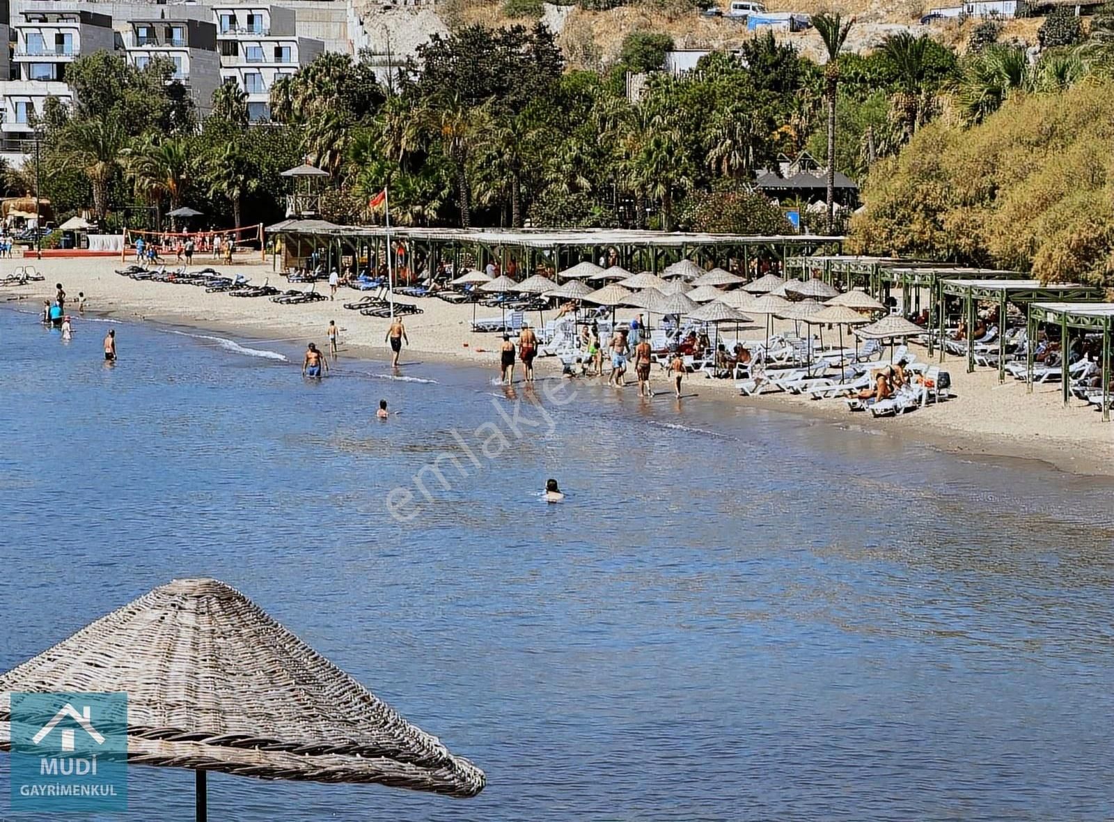 Bodrum Bankev Sitesi Kiralık Deniz Manzaralı Alt Kat Dubleks - Görsel 26