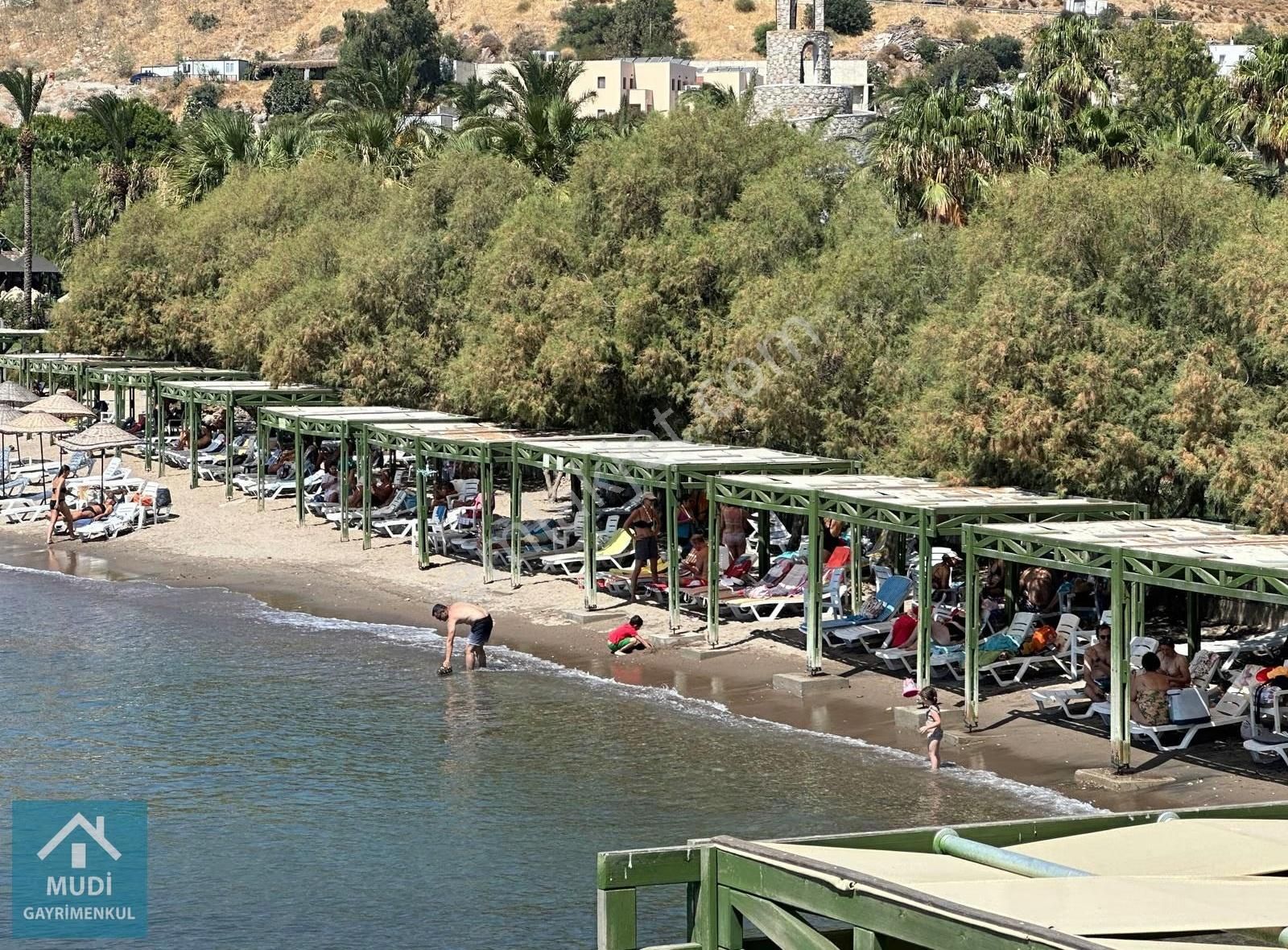 Bodrum Bankev Sitesi Kiralık Deniz Manzaralı Alt Kat Dubleks - Görsel 7