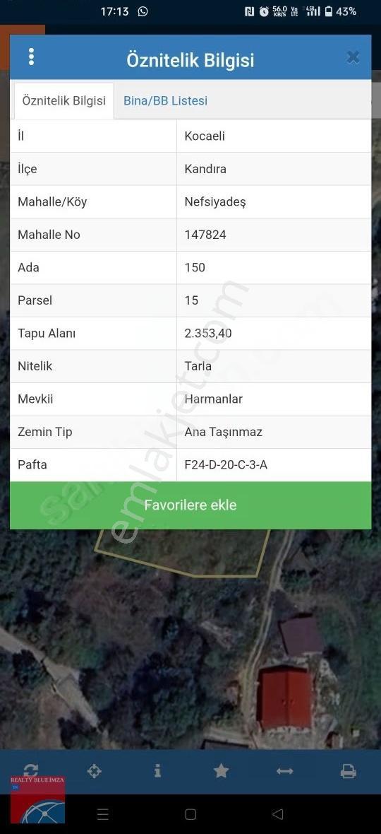 Kocaeli Kandıra Da Resmi Yollu 0/40 İmarlı Arsa - Görsel 2