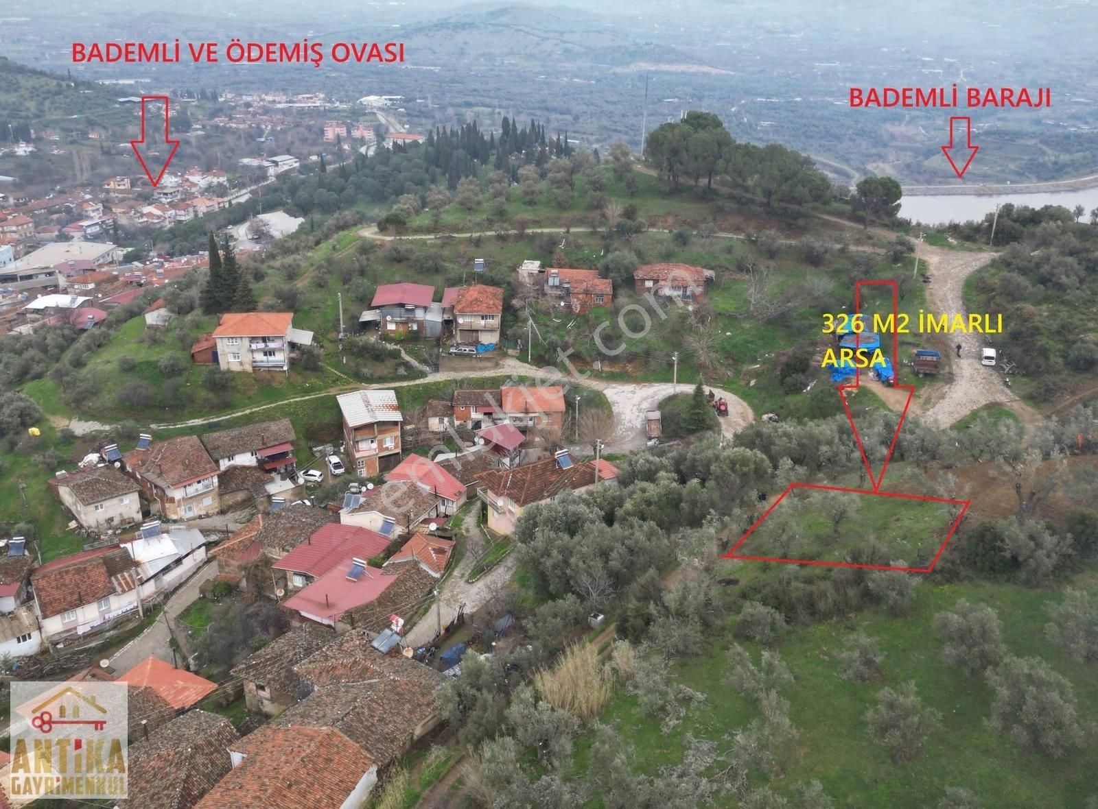 Antika Gayrimenkul'den Bademli De Satılık 326 M2 İmarlı Arsa - Görsel 14