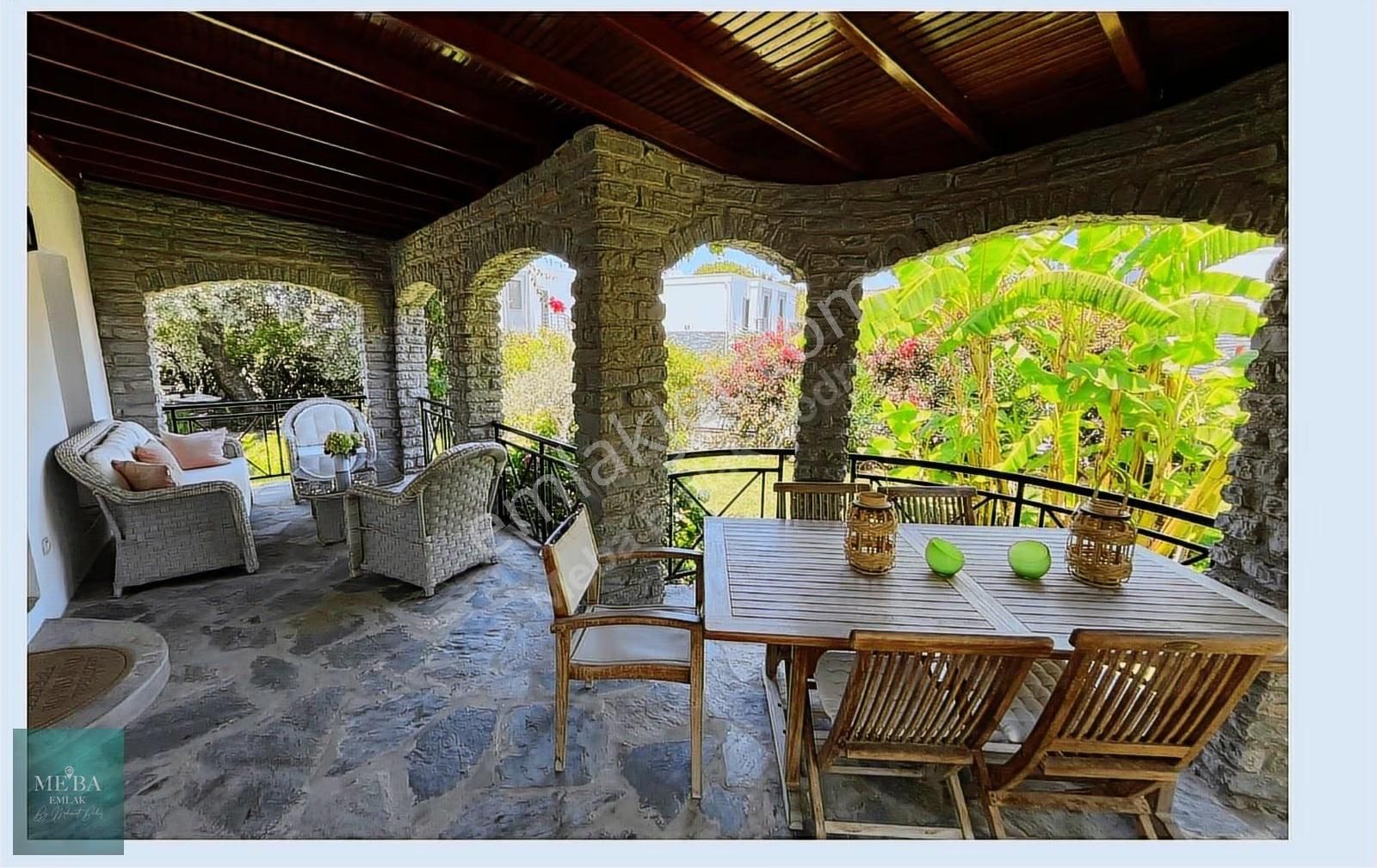 Bodrum Küçükbük'te Satılık 3,5+1 Eşyalı Taş Villa - Görsel 28