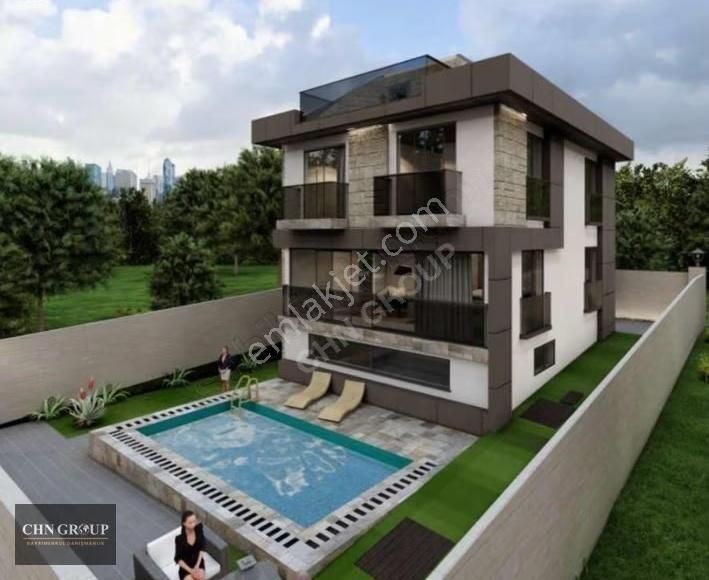 Tuzla Akfırat'ta 7+1, 380m² Müstakil Havuzlu Lüks Villa - Görsel 5