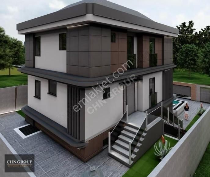 Tuzla Akfırat'ta 7+1, 380m² Müstakil Havuzlu Lüks Villa - Görsel 14