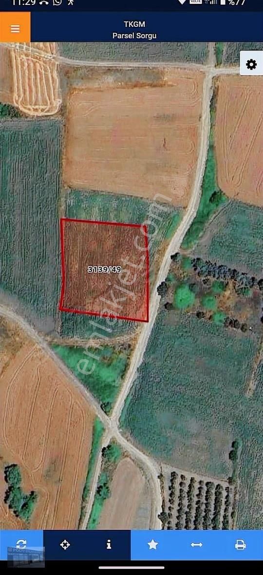 Celaliyede Satlık 4318 Mt Deniz Manzaralı Tarla