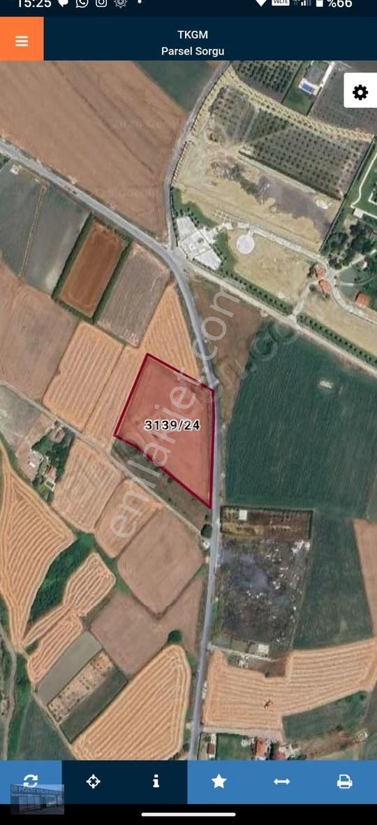 Celaliyede Satılık Deniz Manzaralı 9346 Mt Tarl Asfalta Cephe - Görsel 2