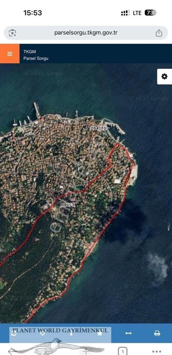 Planet’ten Deniz Manzaralı Konut İmarlı 562m2 Arsa - Görsel 2