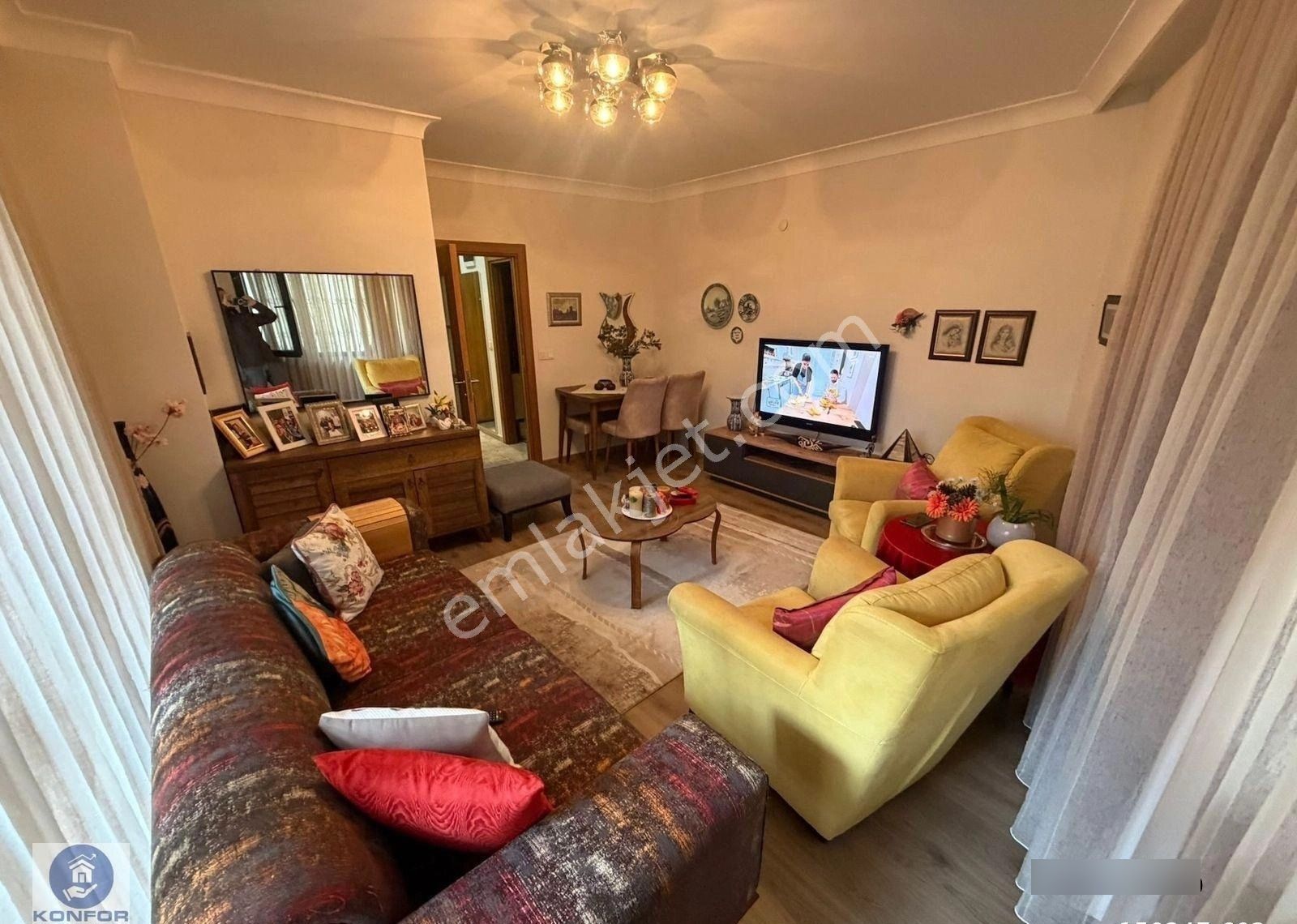 █ Konfor █ İdealtepe Minibüse 210 Metre, Ön Cephe 6 Yıllık 1+1 - Görsel 9