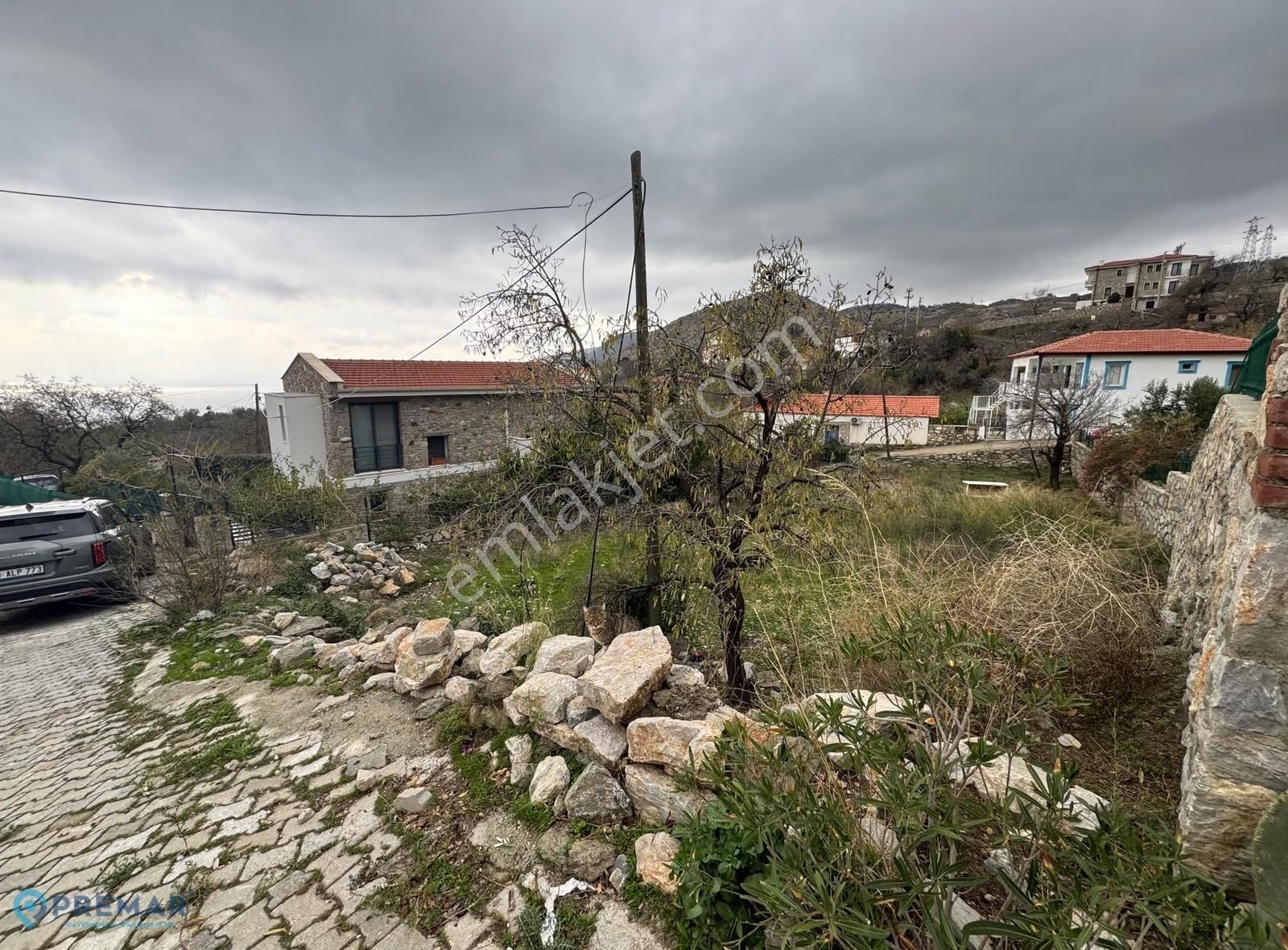 Premar Datça Mesudiye'de Deniz Manzaralı 532m2 Konut İmarlı Arsa - Görsel 12