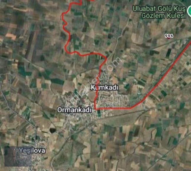 Kumkadı Köyünde Yatırımlık Müstakil Tapulu 3000m2 Satılık Tarla - Görsel 5