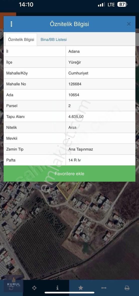 Kurul Gayrimenkulden Cumhüriye'te Satılık Arsa 277 Metre - Görsel 2