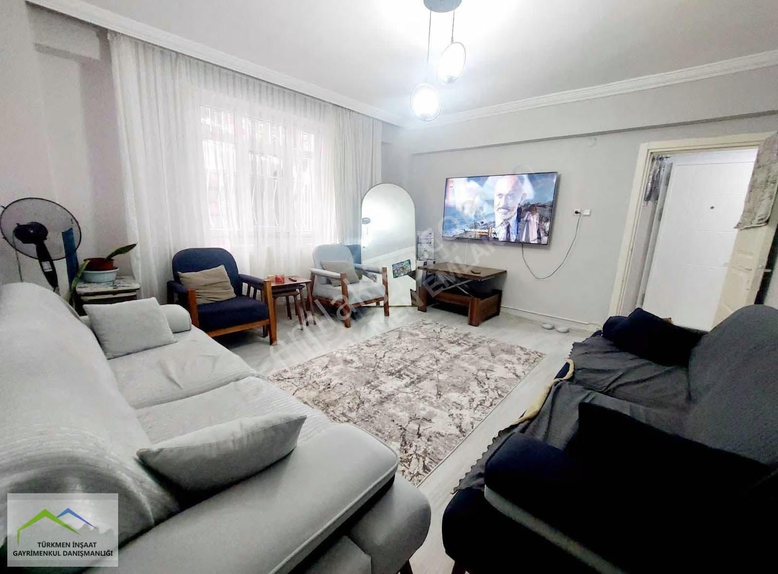 Türkmen Emlaktan Altında Sığınak Olan 2+1 Satılık Bahçe Katı