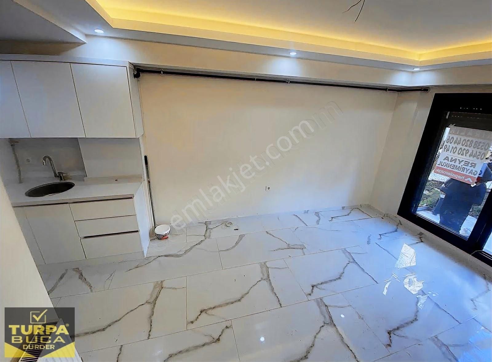 Turpa'dan 1+1 Yüksek Giriş İtfaiye-belediye Yakını Bahçeli Daire - Görsel 10