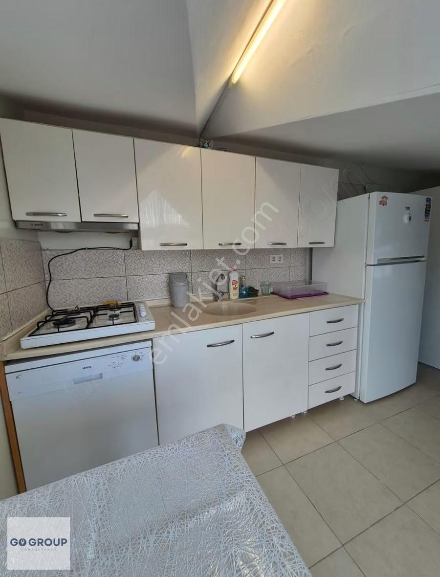 Urla Kum Denizi Plajı'nda Deniz Manzaralı Kiralık 1+1 Daire - Görsel 15