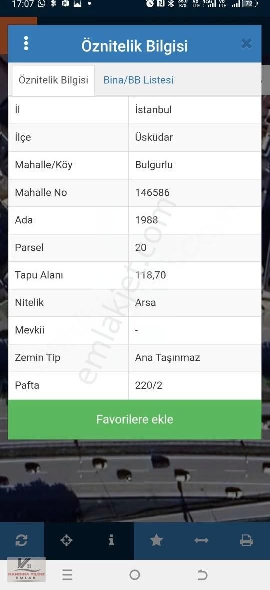 Otoban Yanyola Cephe 119 M2 6 Daire & 400 M2 Mini İşmerkezi Arsa - Görsel 19