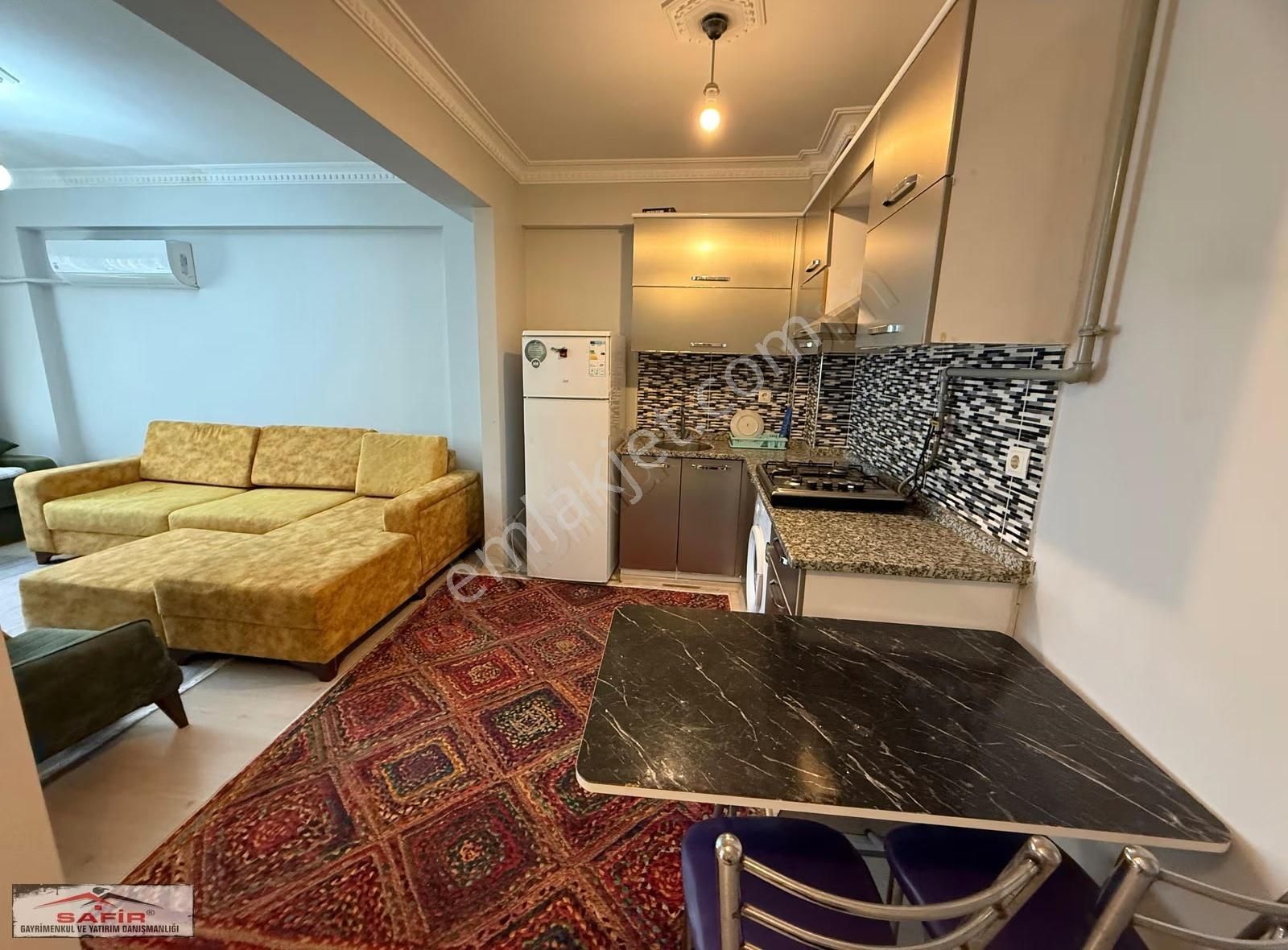 Safir'den D.gazlı/klimalı/balkonlu 1+1 Daire - Görsel 6