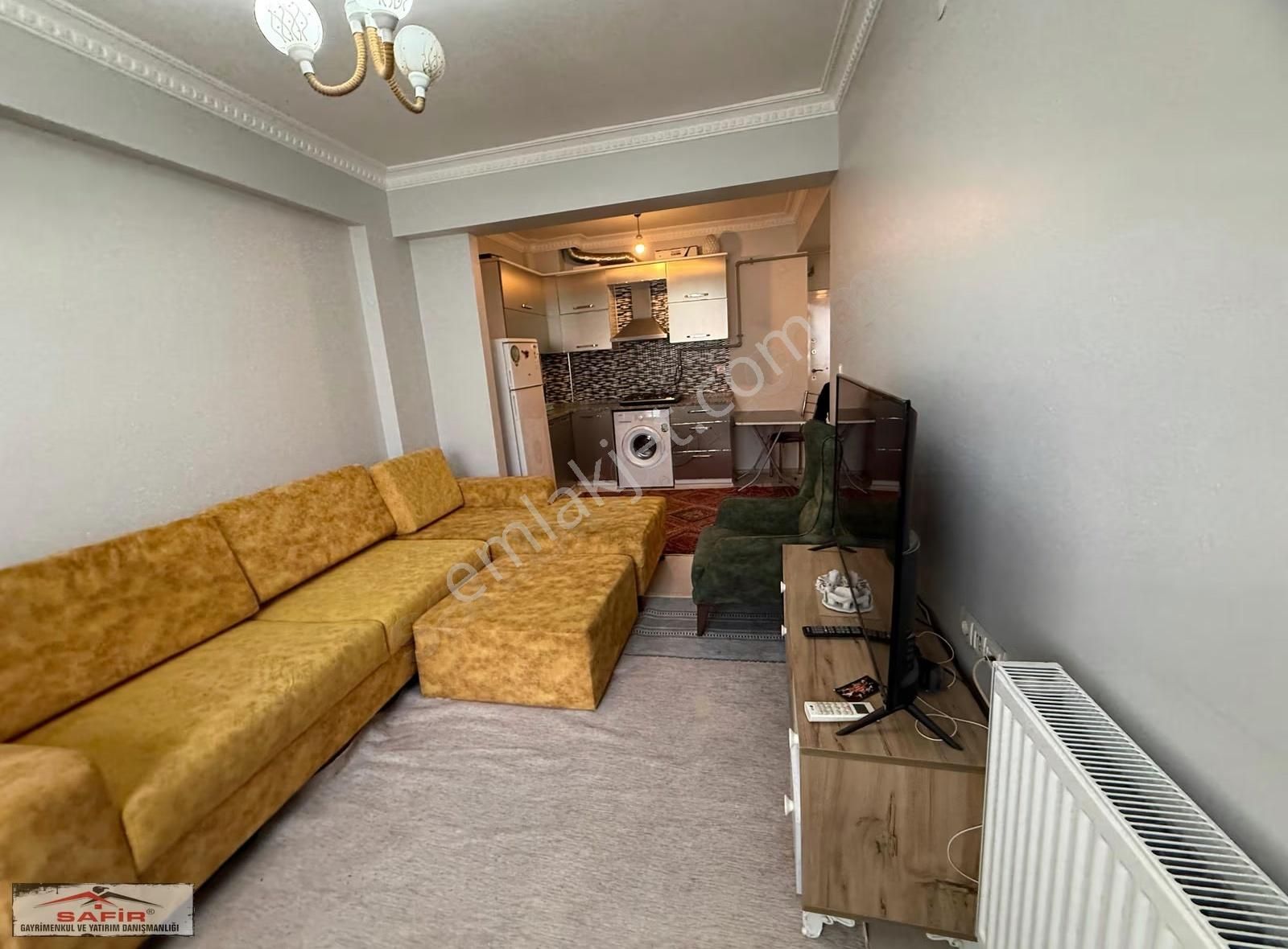 Safir'den D.gazlı/klimalı/balkonlu 1+1 Daire - Görsel 9