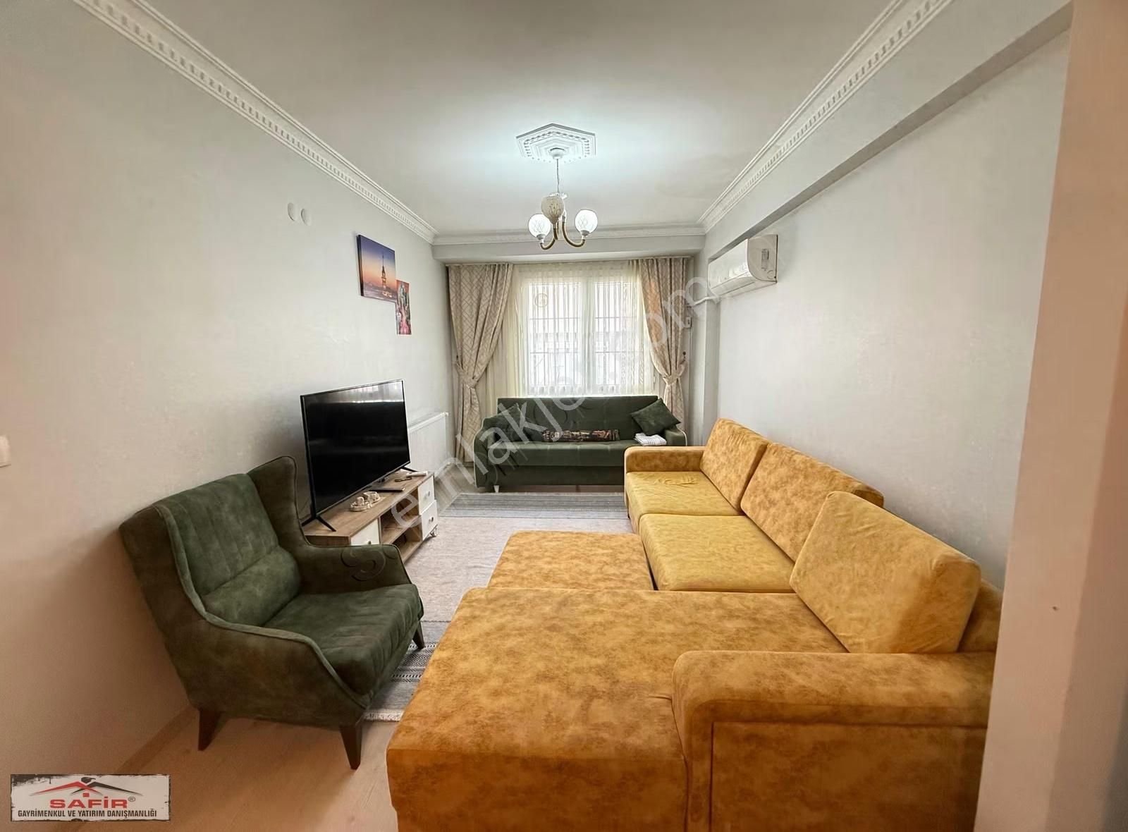 Safir'den D.gazlı/klimalı/balkonlu 1+1 Daire - Görsel 2