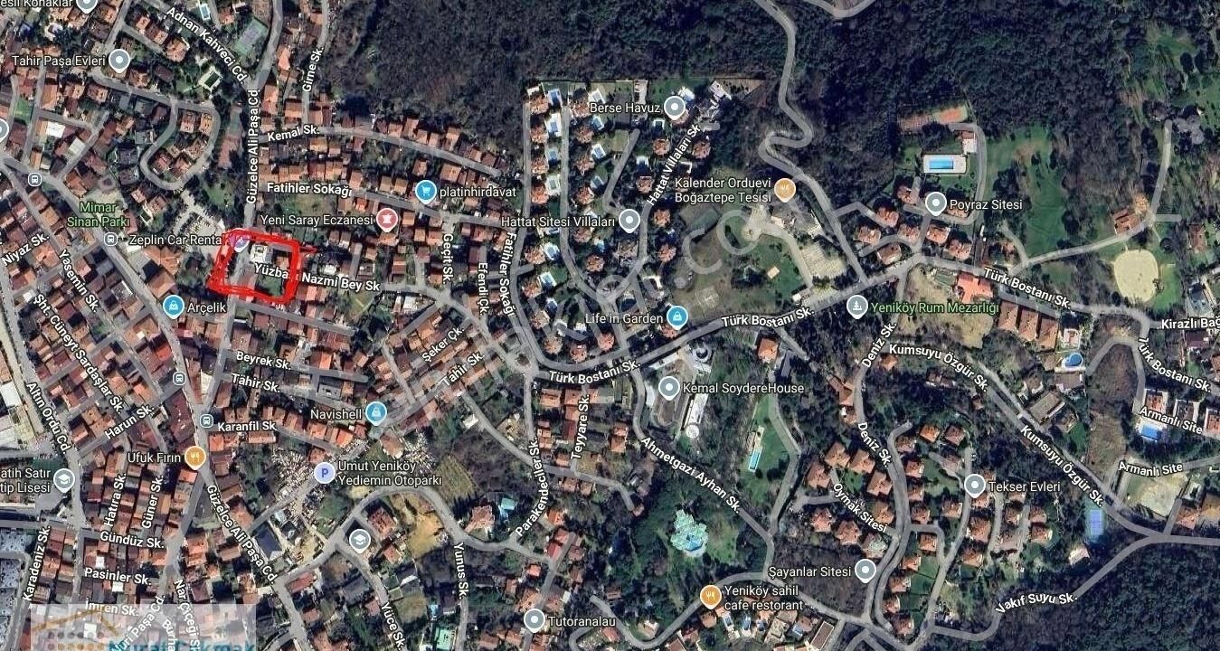 Satılık Yeniköyde Ana Cadede Üzerinde Köşe Konum 500m2 Kapalı Alanlı Mağaza Dükkan - Görsel 3