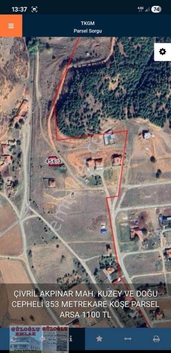 Çivril Akpınar Mah. Satılık Arsa