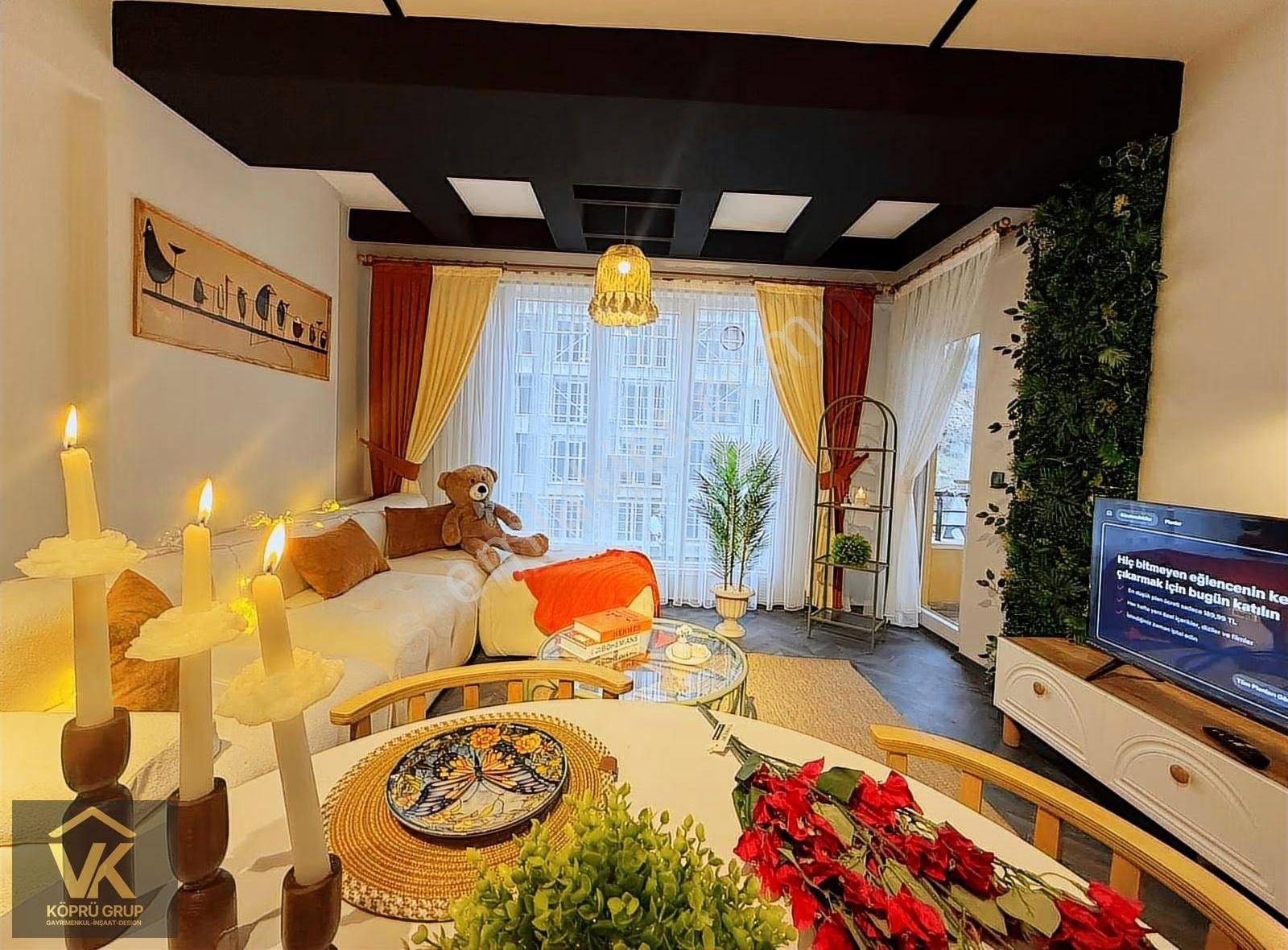 Vk Köprü Grup'tan Satılık Eşyalı 1+1 Daire - Görsel 35