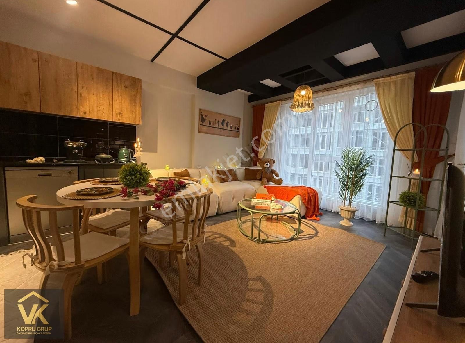 Vk Köprü Grup'tan Satılık Eşyalı 1+1 Daire - Görsel 8