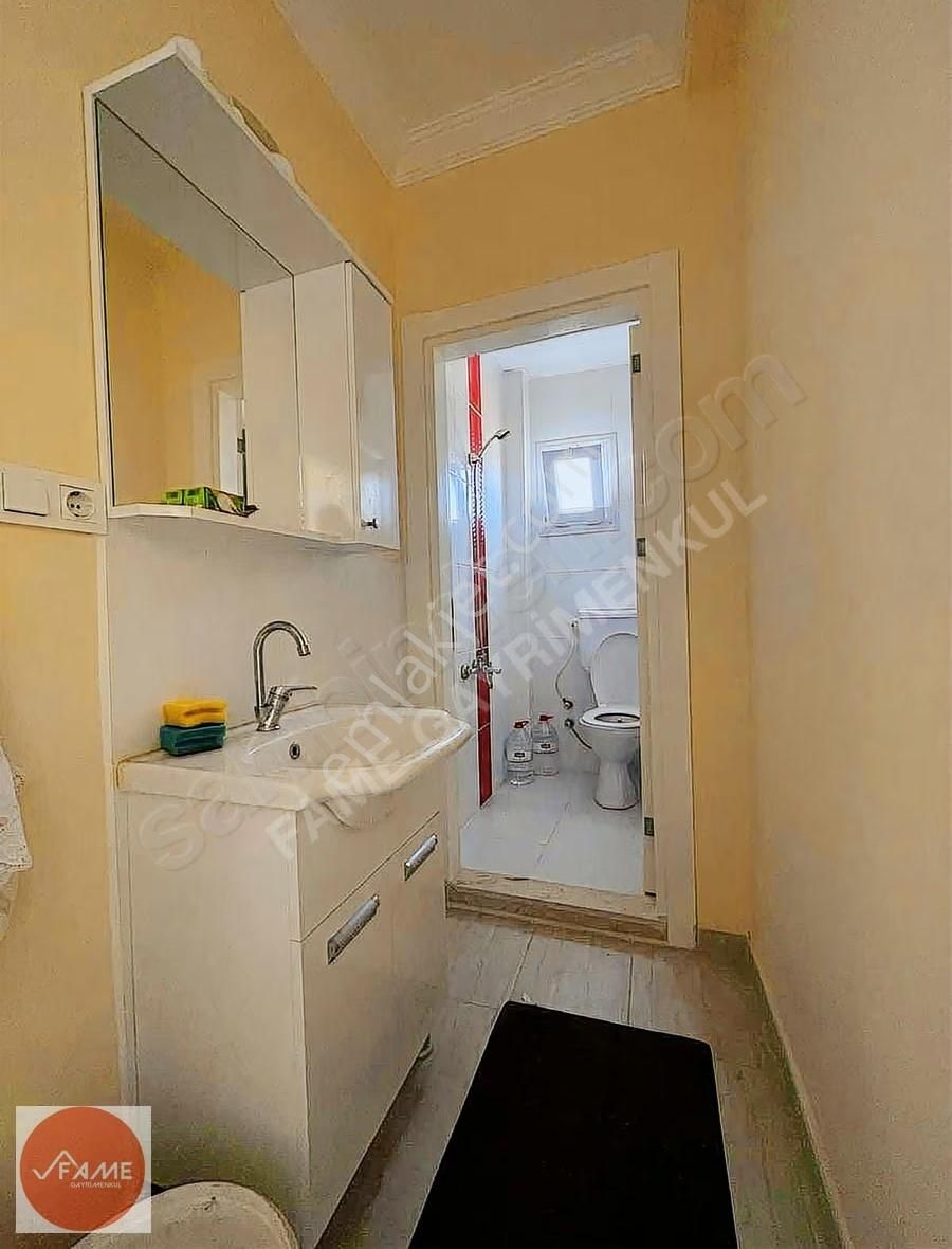 Silifke Atakent'te Eşyalı 1+1 Daire: Çift Banyo, Kiracılı! - Görsel 19