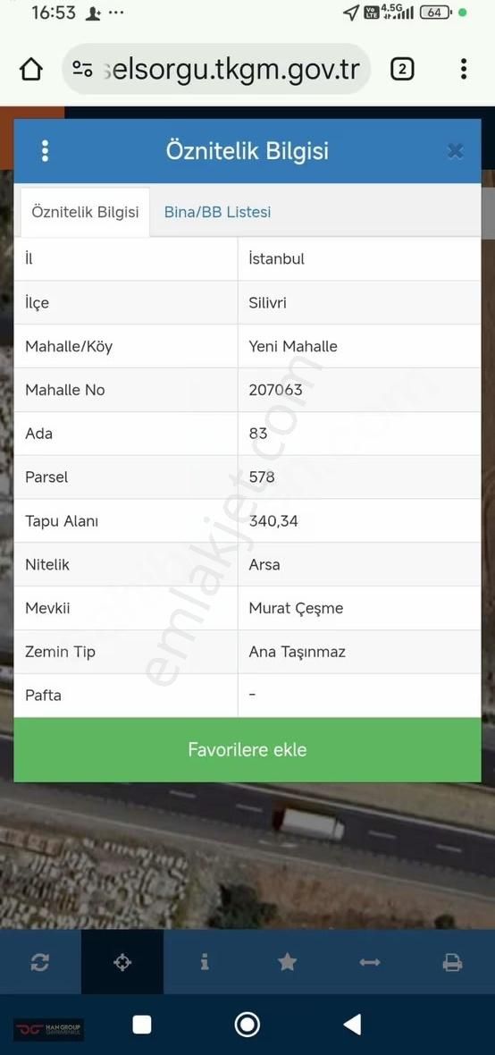 Silivri E5 Cepheli İki Arsa Yanyana Acil Satılık Full Deniz - Görsel 4