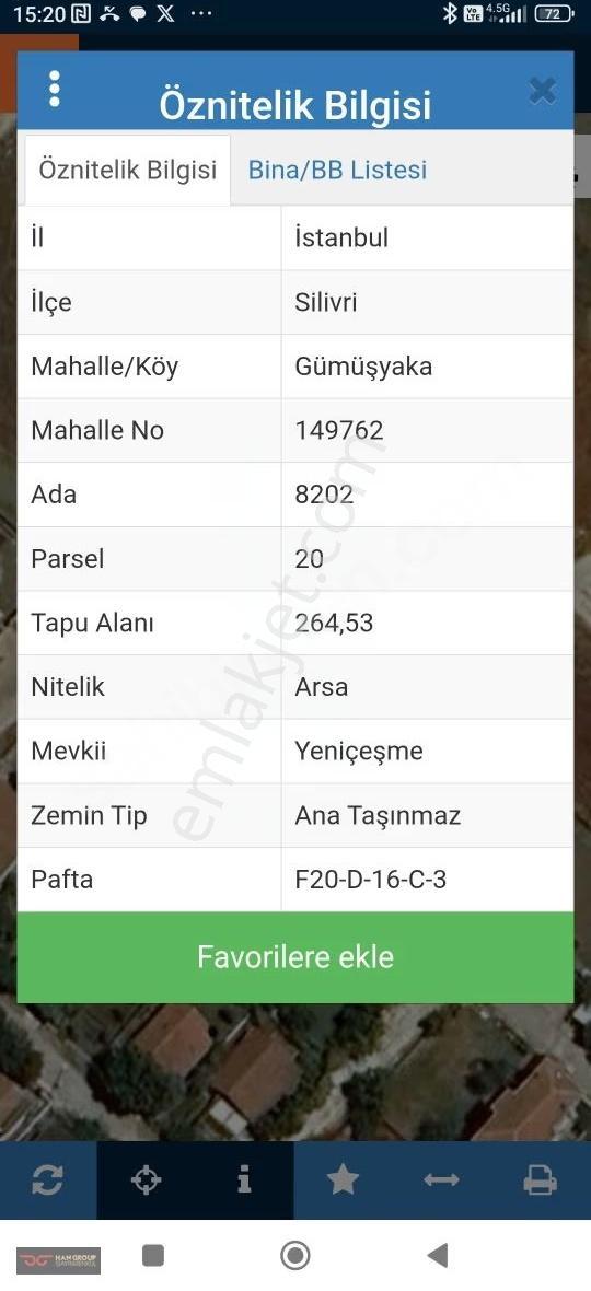 Silivri Gümüşyaka'da İki Tapudan Oluşan Acil Satılık Müstakil Ev - Görsel 2