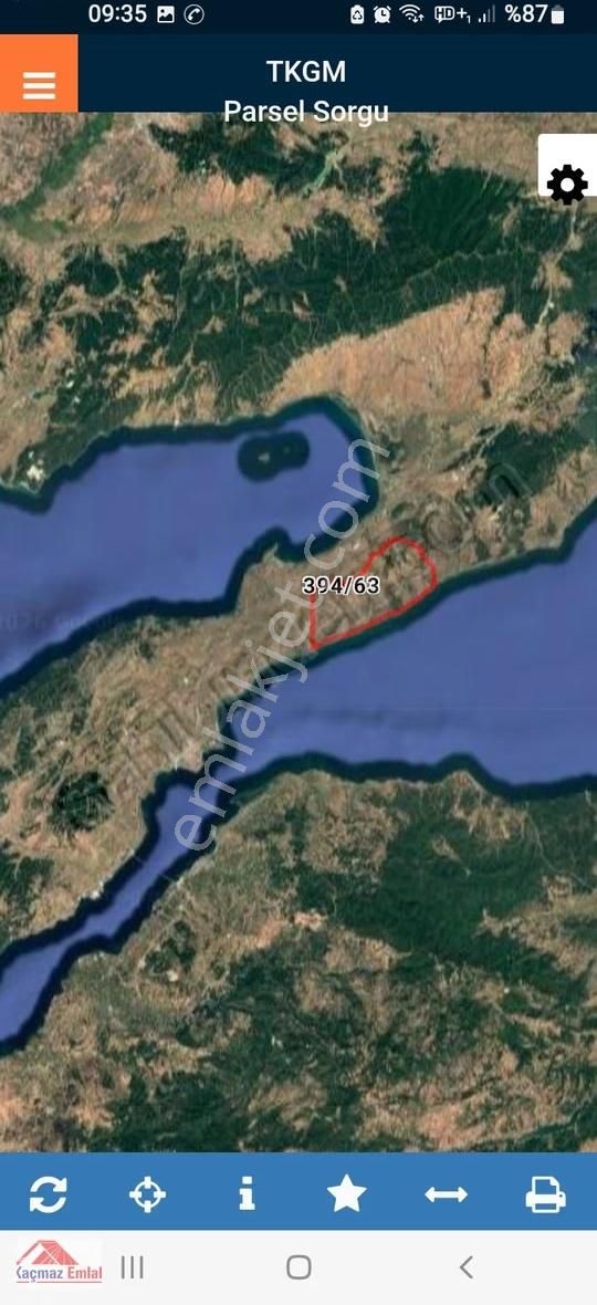 Gelibolu Demirtepede Deniz Gören 6.133 M2 Arazi Acil Satılıktır - Görsel 2