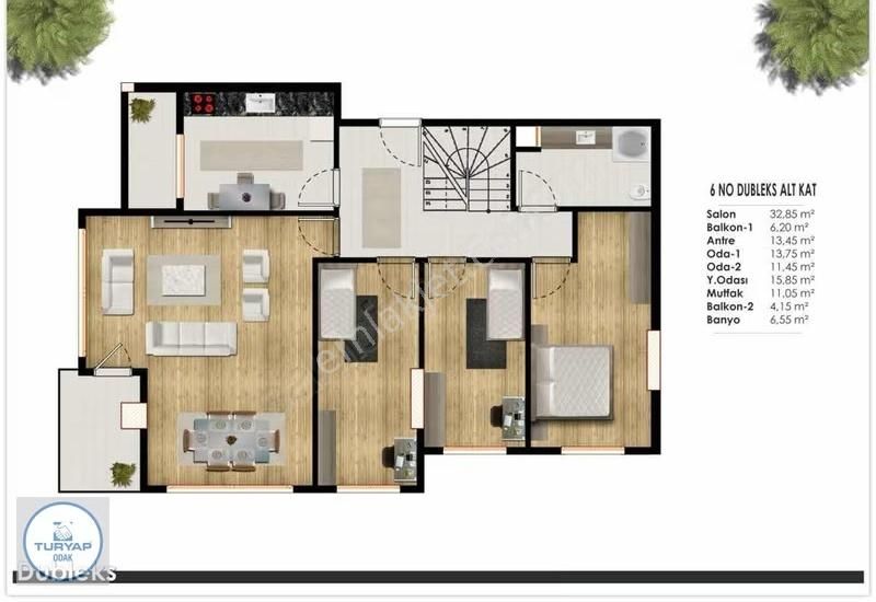 Adalar Manzaralı 4+2 Dubleks - Görsel 9