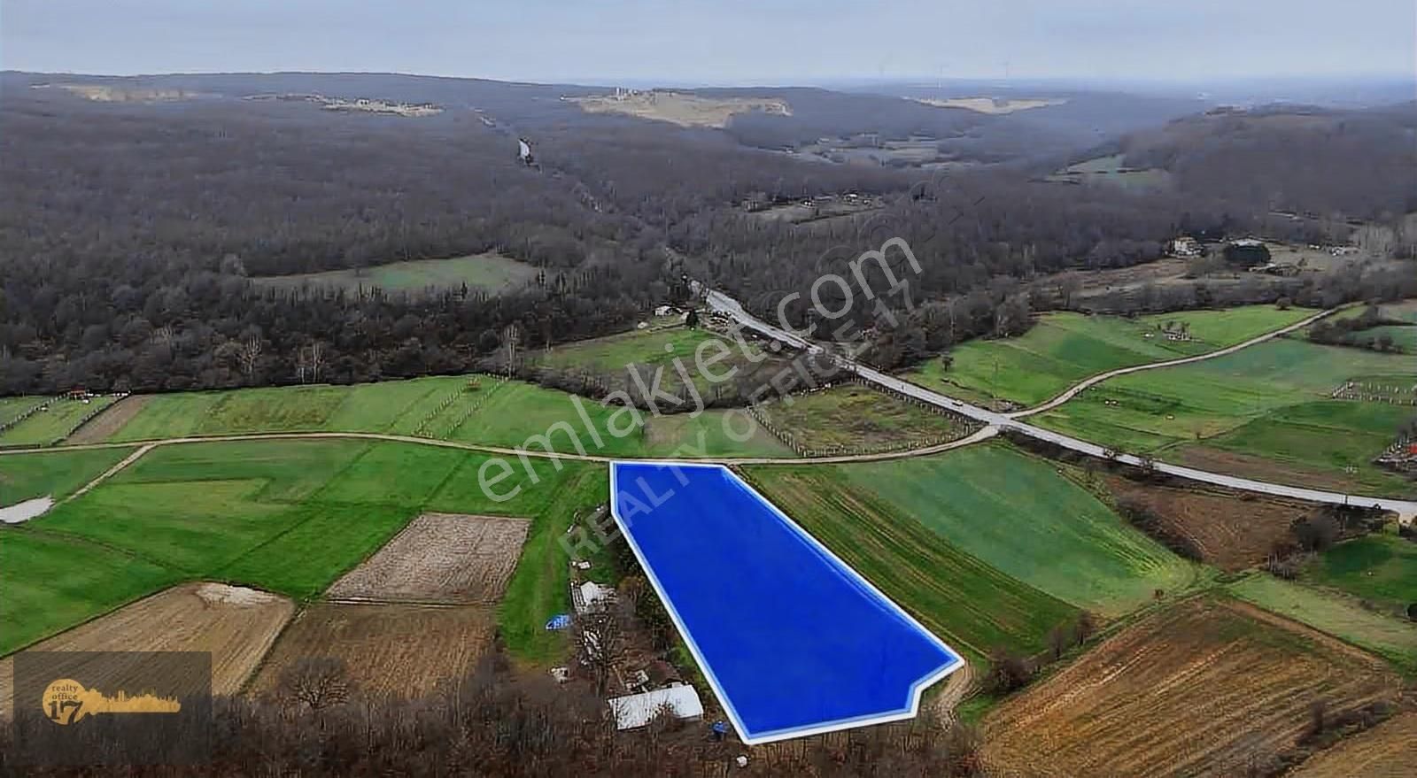 Silivri Danamandıra 7584m2 Satılık Tarla Yatırımlık Fırsat