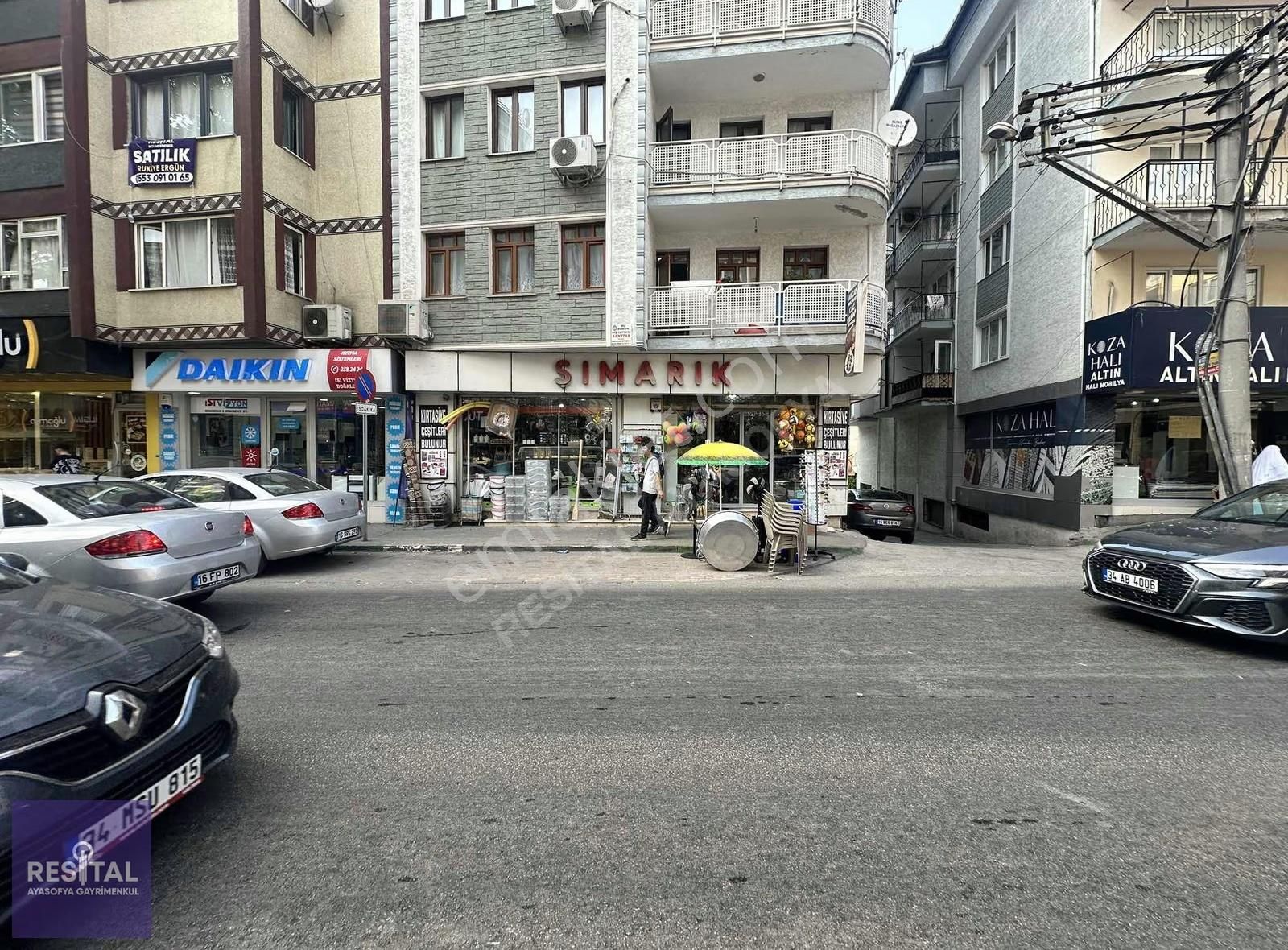 Dıkkaldırım Da Satılık Cadde Üstü 420m2 10m Cepheli Mağaza - Görsel 3