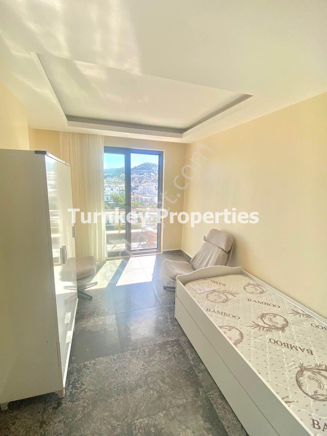 Turgutreis Karabağ’da Eşyalı 2. Kat Kiralık Daire Aylık Ödeme - Görsel 16