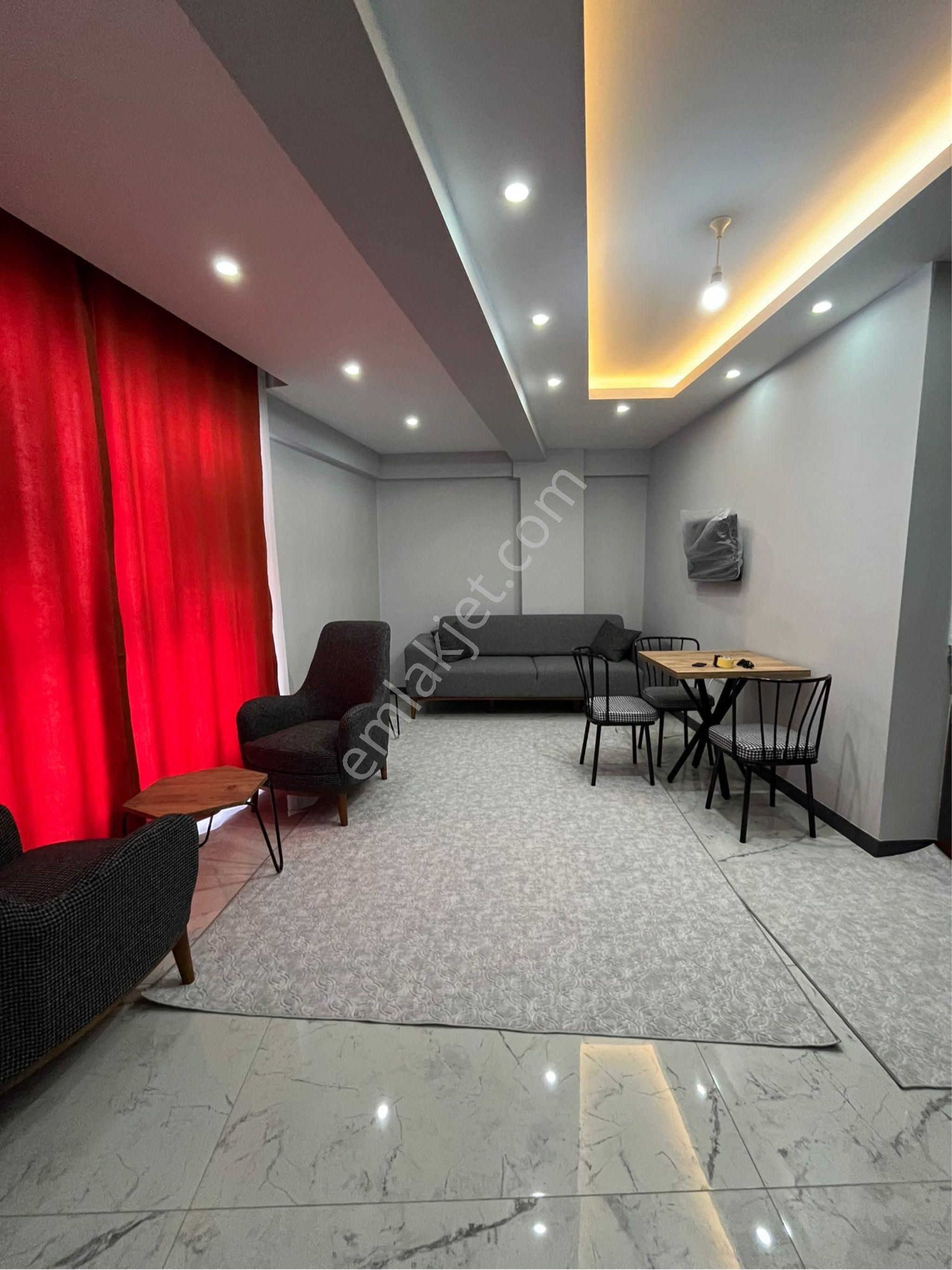 Denizli Akkonak’da 55m2 1+1 Eşyalı Asansörlü Kiralık Apart - Görsel 8