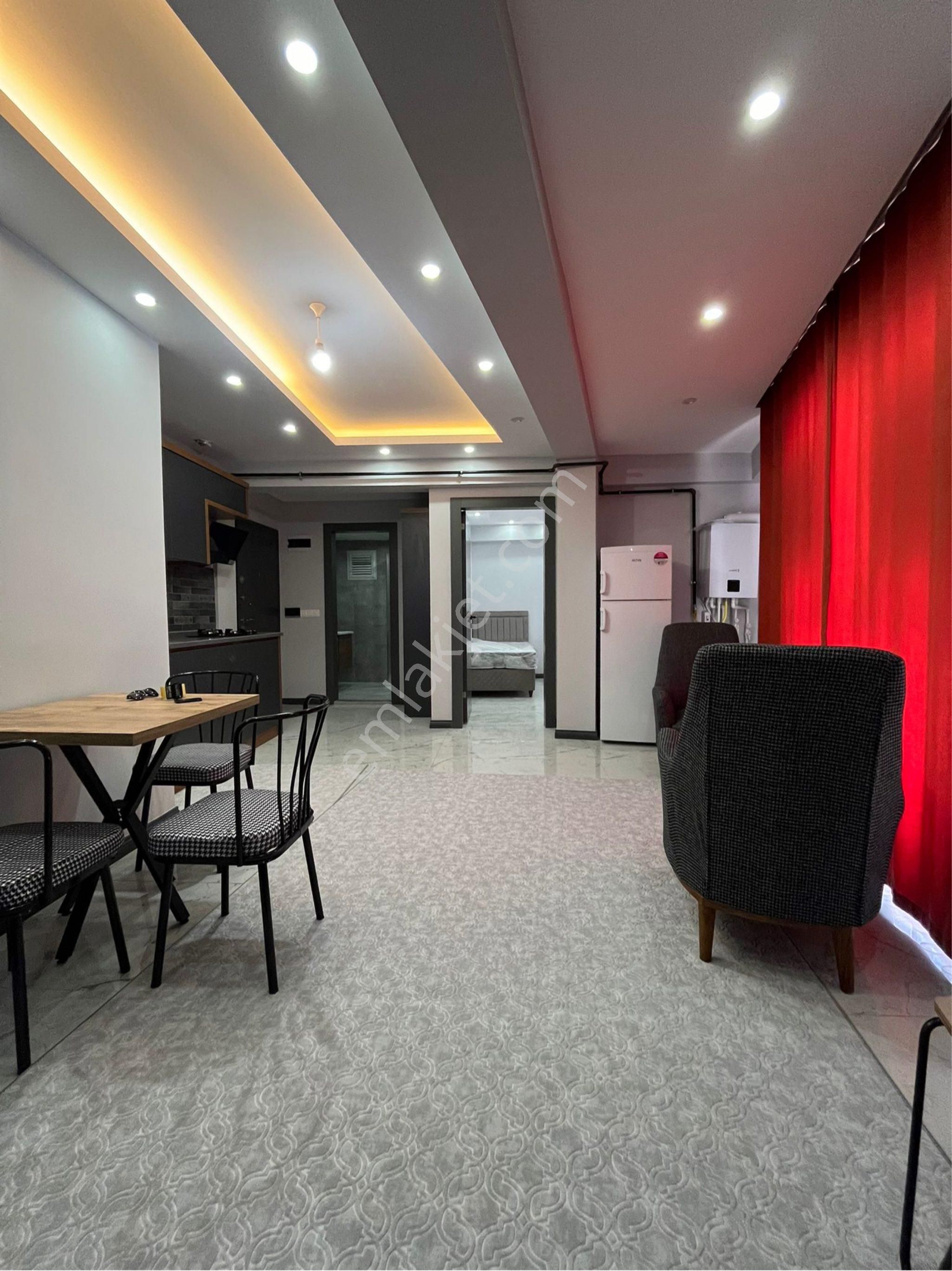 Denizli Akkonak’da 55m2 1+1 Eşyalı Asansörlü Kiralık Apart - Görsel 9