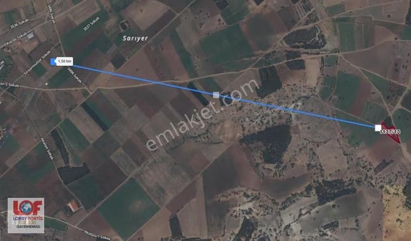 Lobby Fortis'ten Acıpayam Akalan'da Satılık 2.943 M2 Tarla - Görsel 10