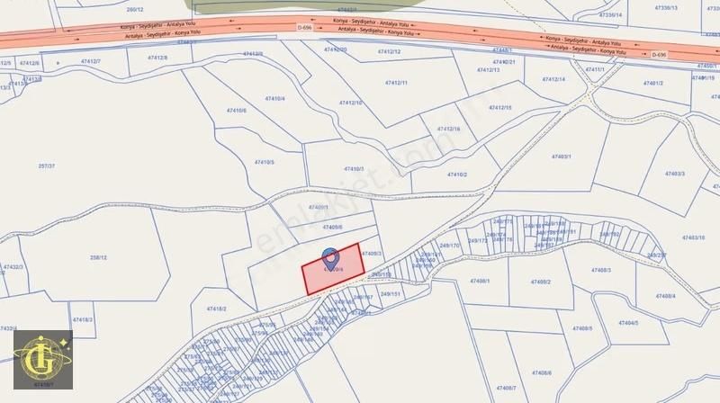 İkoniyum'dan Meram Çayırbağında Satılık 7771,50 M2 Fırsat Tarla - Görsel 5