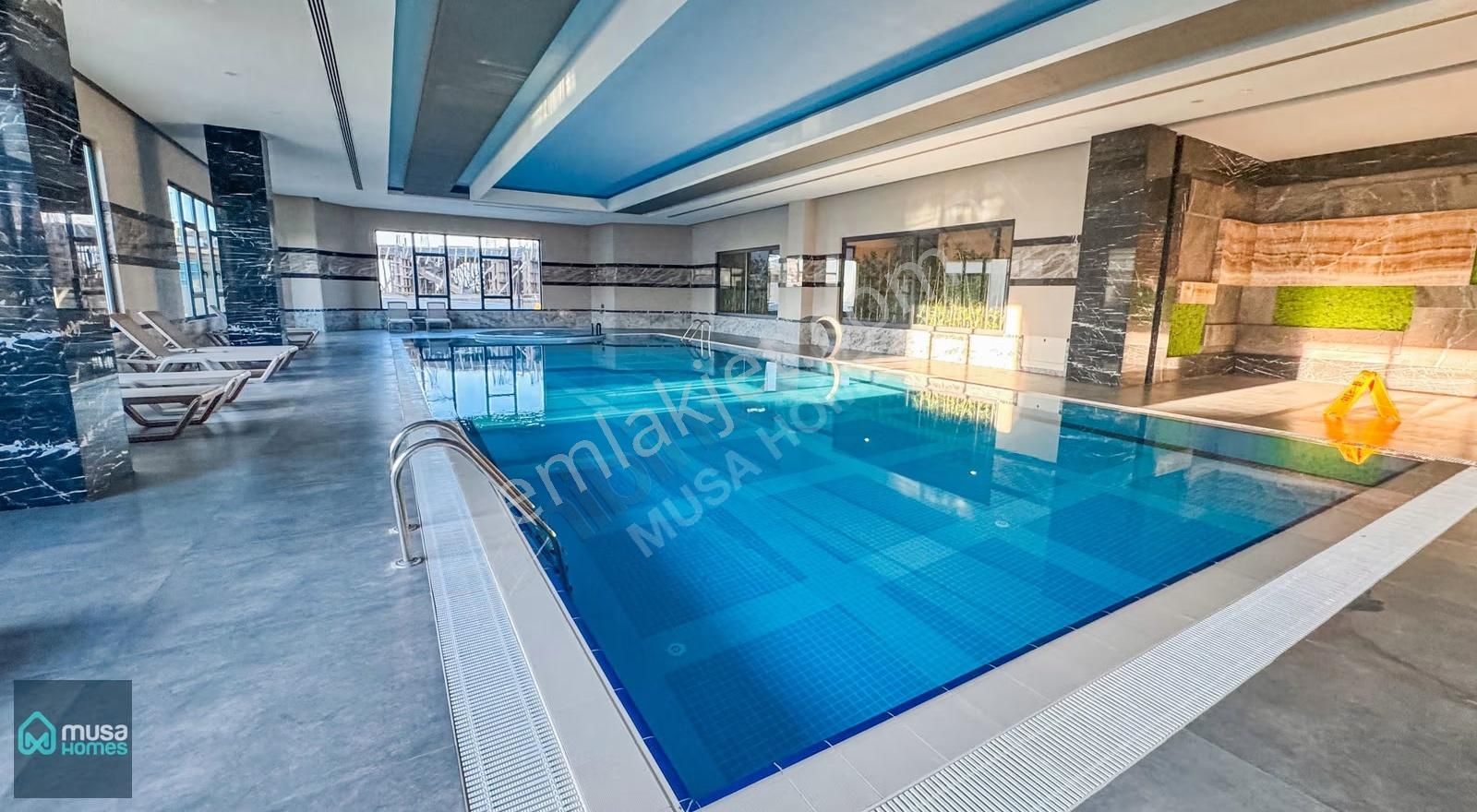 Alanya Kargıcak Mah. Konak Sitesinde Deniz Manzaralı 1+1 Daire - Görsel 16