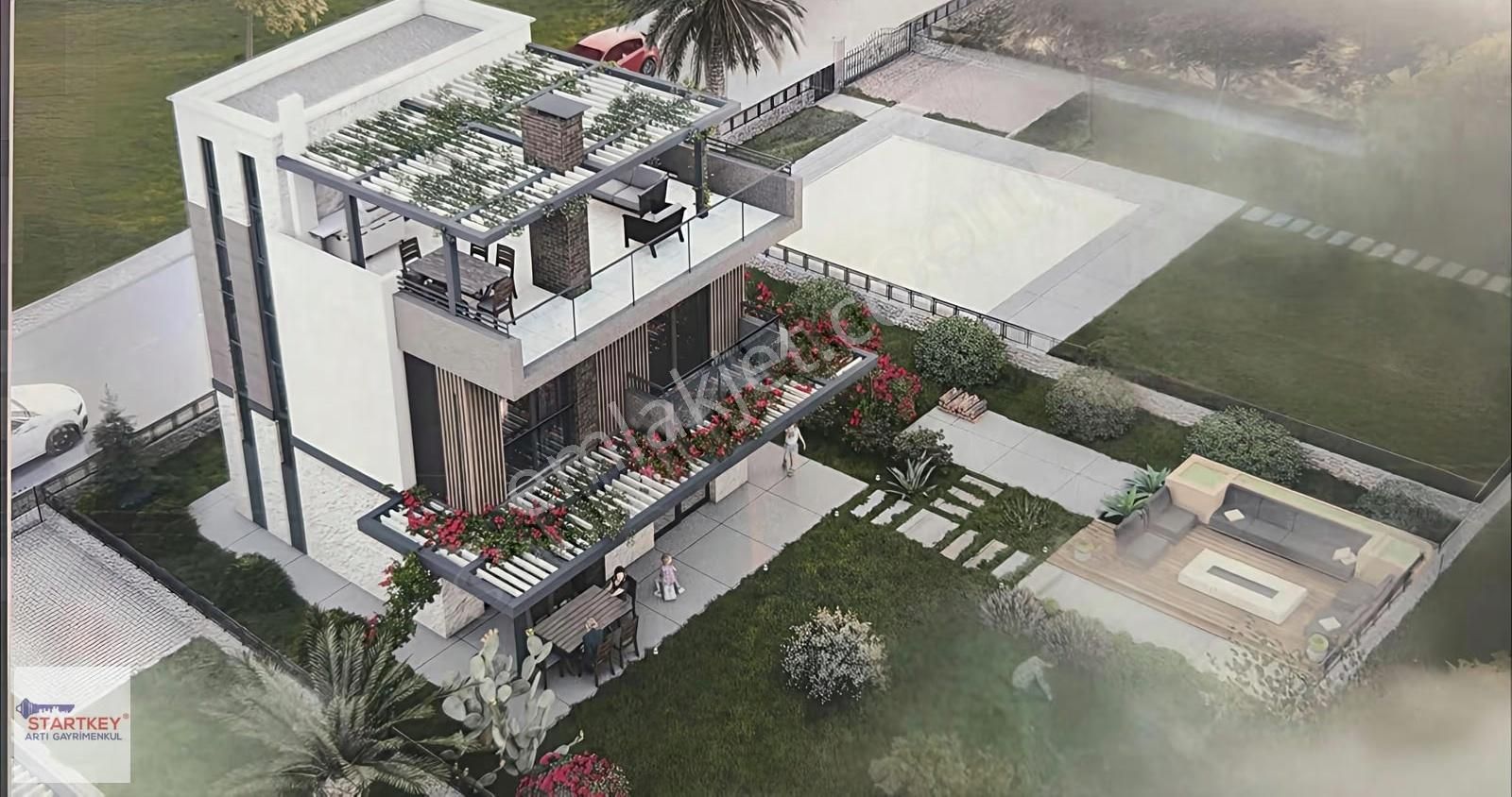 Çandarlı Roge Marin Villaları Deniz Manzaralı Lüks Yaşam - Görsel 26