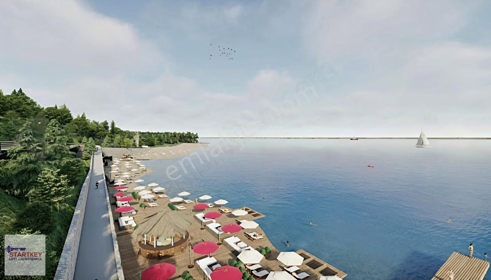 Çandarlı Roge Marin Villaları Deniz Manzaralı Lüks Yaşam - Görsel 21